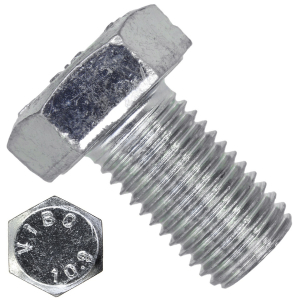 Болт 6-гр.гол.  6мм кл.пр.10,9   (ключ 10мм) (шаг 1,0)