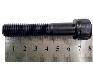 Винт с внутр.шестигранником 12 х 60 черный кл.пр.12,9 н/р DIN 912