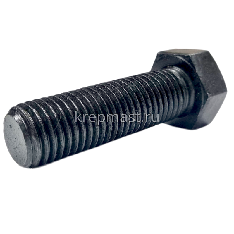 Болт 24х 80 кл.пр.10,9 черный н/р DIN 931