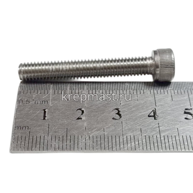 Винт с внутр.шестигранником 6 х 40 нерж. А2 DIN 912