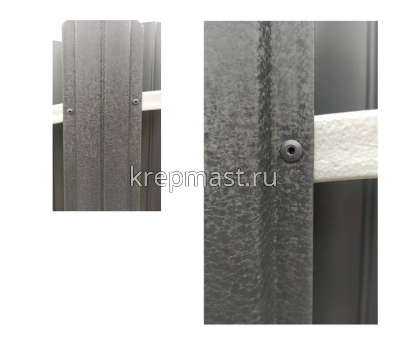 Заклёпка алюминий/сталь 4,8х12 RAL 7024