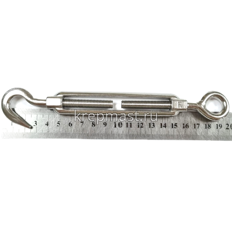 Талреп М 8 А2 нерж крюк-кольцо