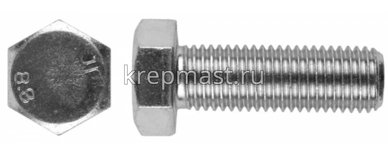 Болт 10х200 кл.пр. 8,8 оц. п/р DIN 933