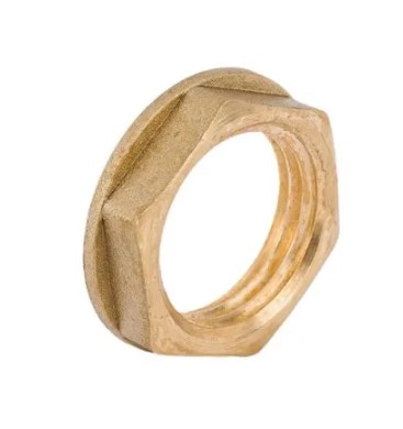 Контргайка с бор-ком 1/2" вн. латунь