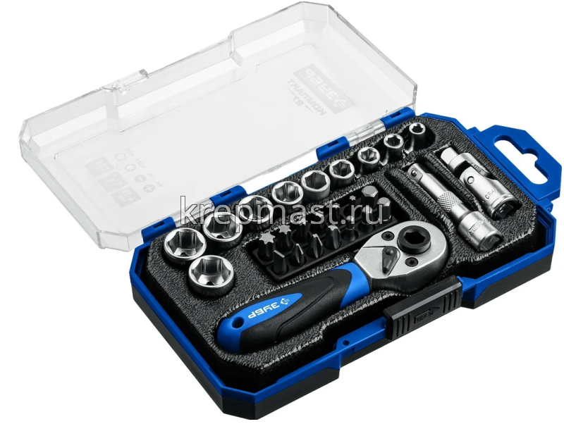 Набор ЗУБР универсальный Компакт-27