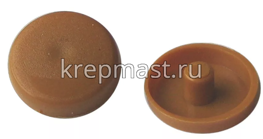 Колпачок для мет.рамного дюбеля - св.корич