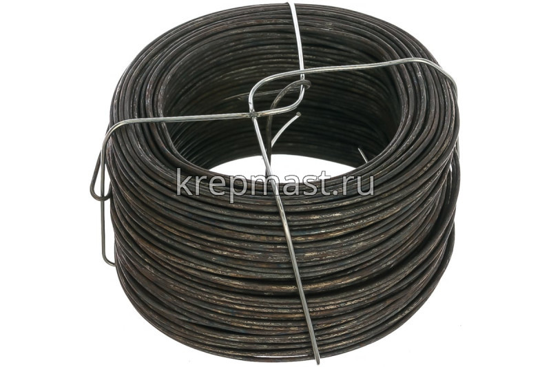 Проволока вязальная д.1,2 х 100м черная