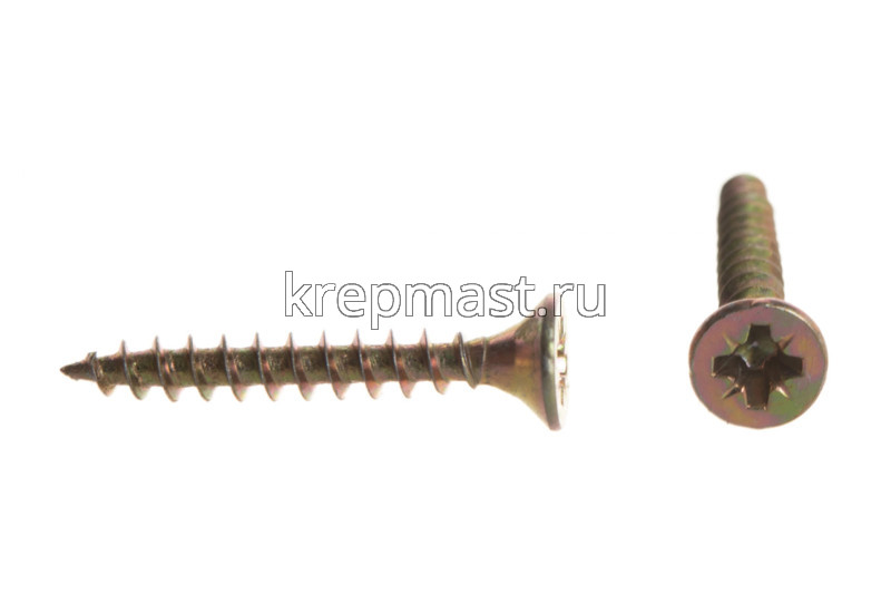 Шуруп универс. желтый цинк 3,5х25