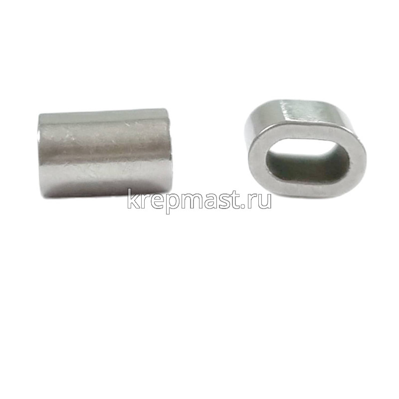 Зажим трубчатый 2мм нерж. A 4