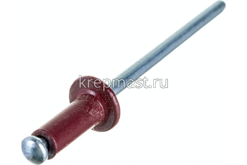 Заклёпка алюминий/сталь 4,0х10 RAL 3005