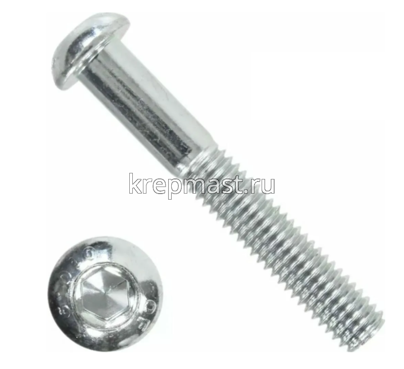 Винт ISO 7380 с внутр.шестигр. 8х 50 10,9 н/р