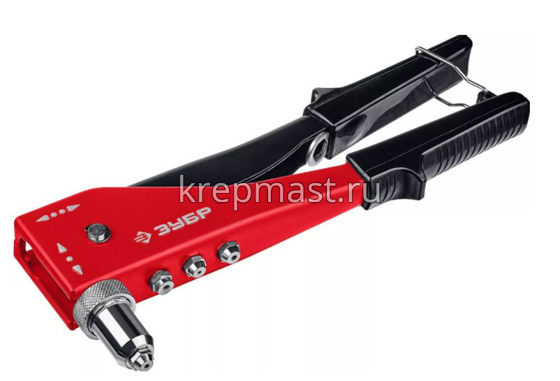 Заклепочник ЗУБР М-180 поворотный (ал.2,4-4,8, ст.2,4-4,0)