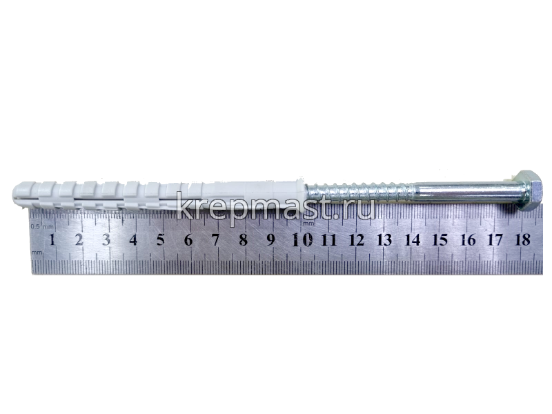 Дюбель фасадный KEW 10х100 6-гр. под ключ