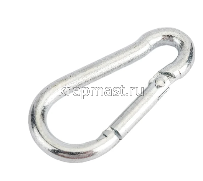 Карабин пожарный с фиксатором 4мм DIN 5299C