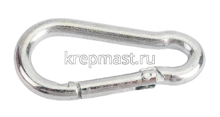 Карабин пожарный с фиксатором 4мм DIN 5299C