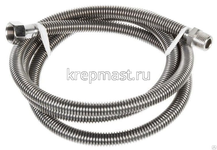 Подводка гибкая для газа  гайка/штуцер