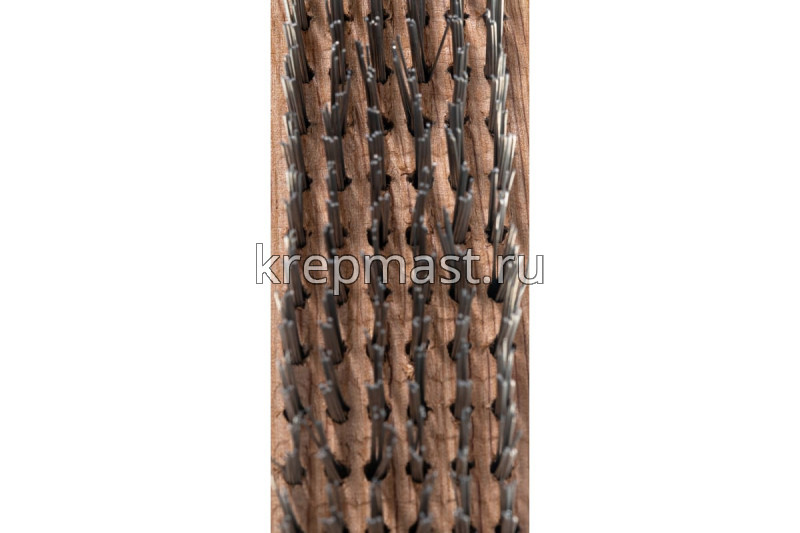 Корщетка деревянная ручка 6-ти рядная