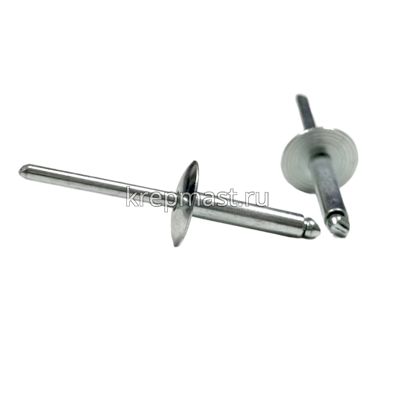 Заклёпка сталь/сталь 4,8х21х16 широкий борт