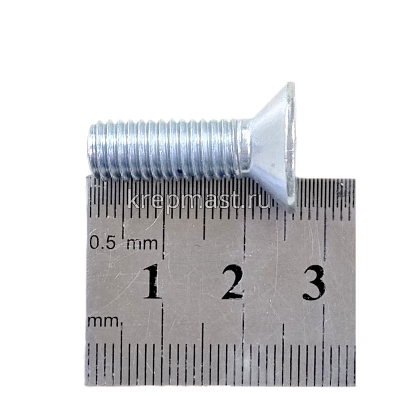 Винт с внут. шестиг. потай голов. 8х 25 кл.пр.10,9 DIN 7991