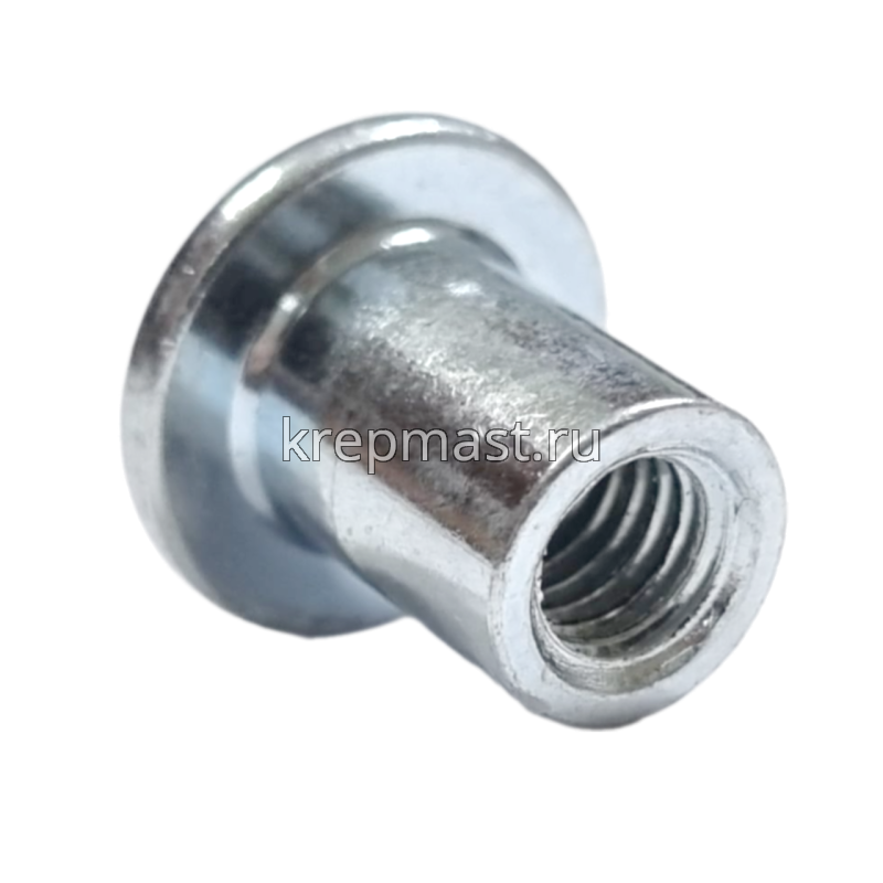 Гайка Ericsona М6 полукруглая оцинк. ключ SW5