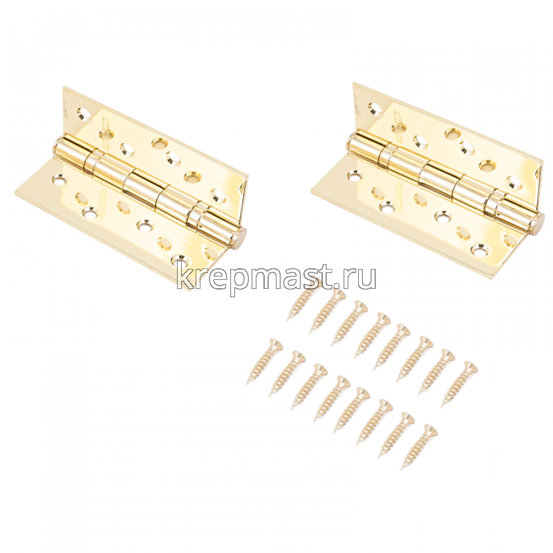 Петля универс. 101х76мм золото (уп=2шт)