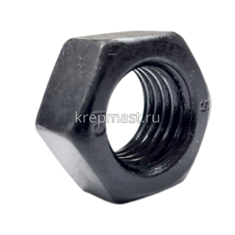 Гайка 6-гр. М 16 DIN 934 (2,0) кл.пр.10,0 черная