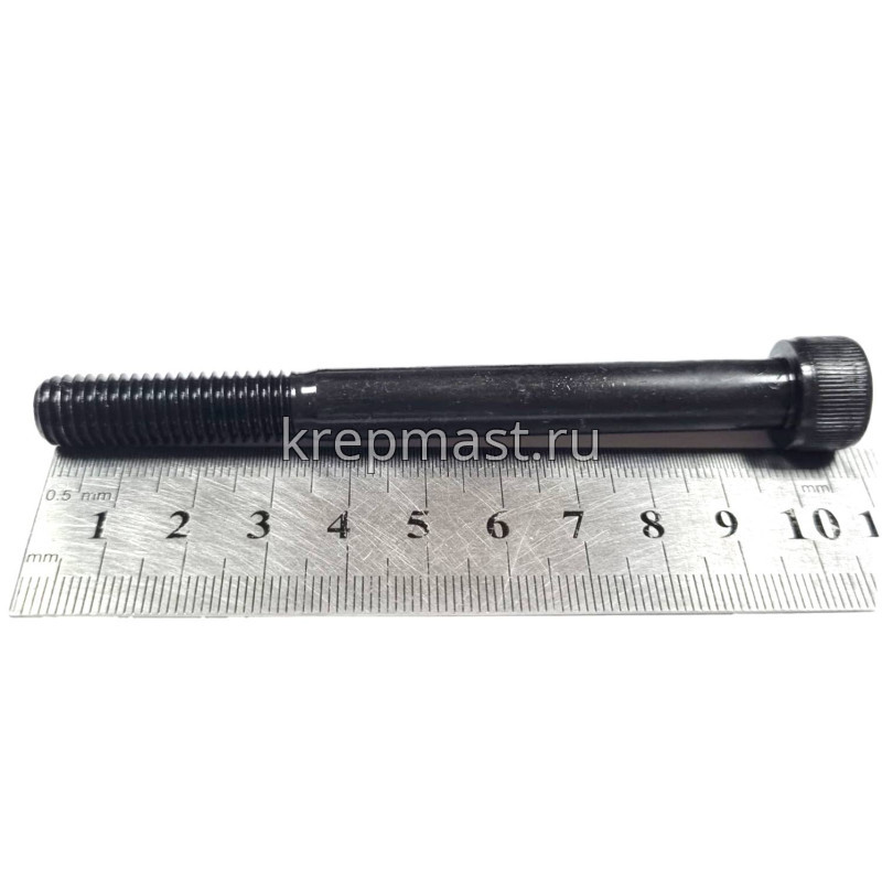 Винт с внутр.шестигранником 10 х100 черный кл.пр.12,9 н/р DIN 912