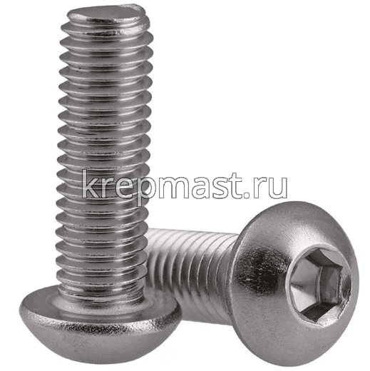 Винт ISO 7380 с внутр.шестигр. 5х 8 10,9