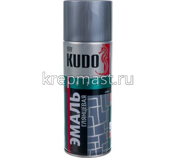 Эмаль аэр. универс. серая 520мл