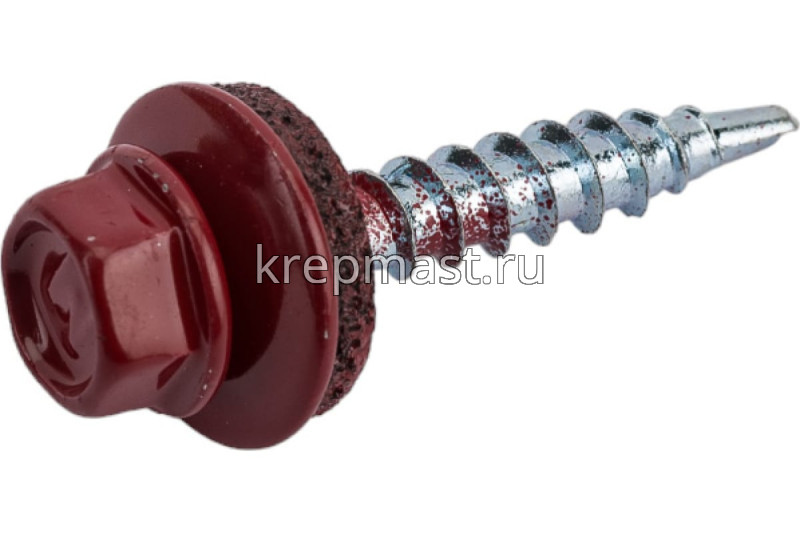 Саморез д/кровли краш. 4,8х29 RAL 3011/RR29