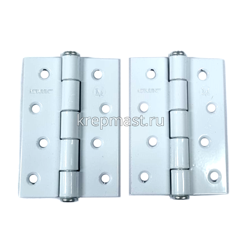 Петля универс. 101х76мм белая (уп=2шт)