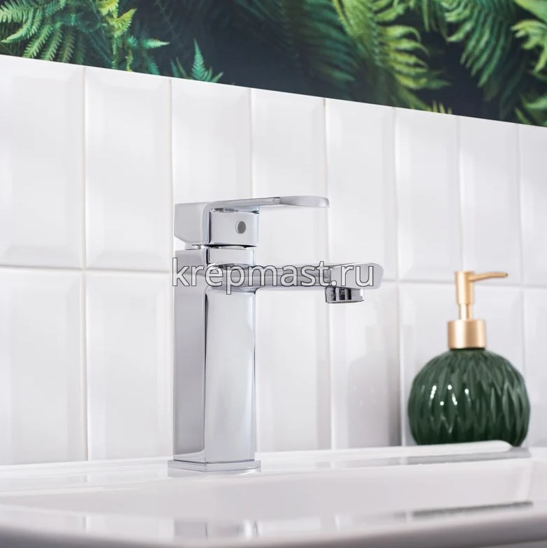 Смеситель д/умывальника B8215-1J латунь