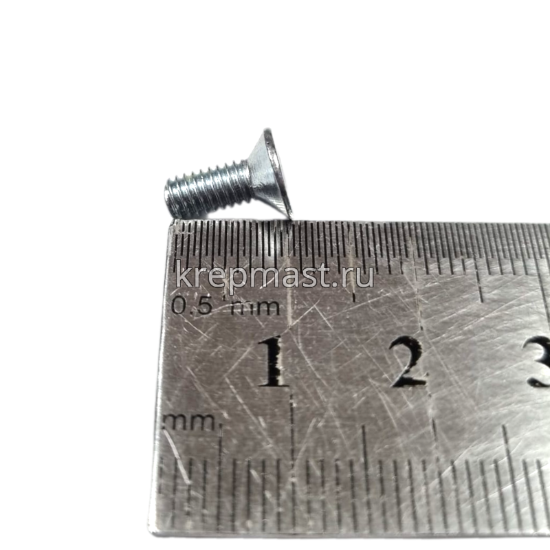 Винт с внут. шестиг. потай голов. 4х10 кл.пр.8,8 DIN 7991