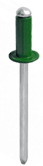 Заклёпка алюминий/сталь 4,8х18 RAL 6005