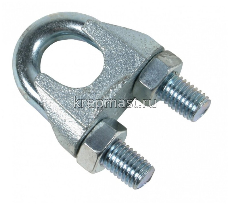 Зажим д/троса М16 с гайками