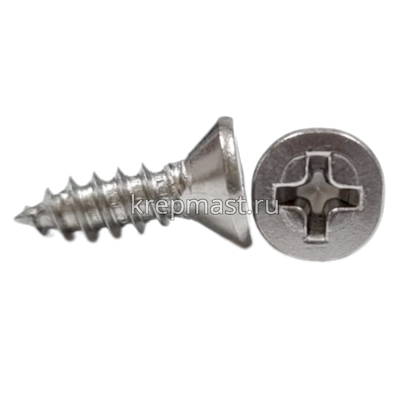 Саморезы потай гол. 3,9 х13 DIN 7982 нерж.А2