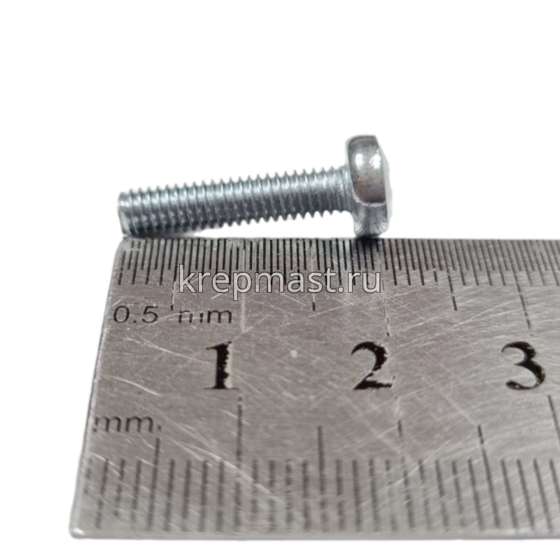 Винт п/цил 4,0х18 DIN 7985