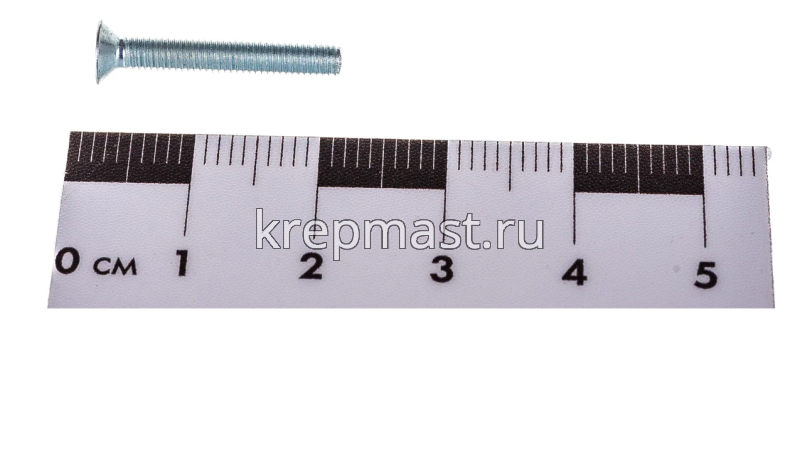 Винт потай 3,0х20 DIN 965