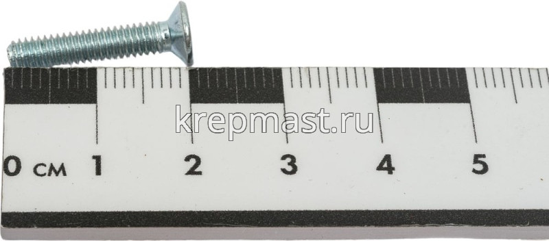 Винт потай 4,0х18 DIN 965