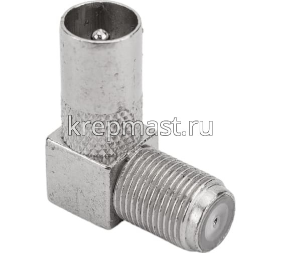 Переходник F-гнездо - штекер TB угловой ТDM