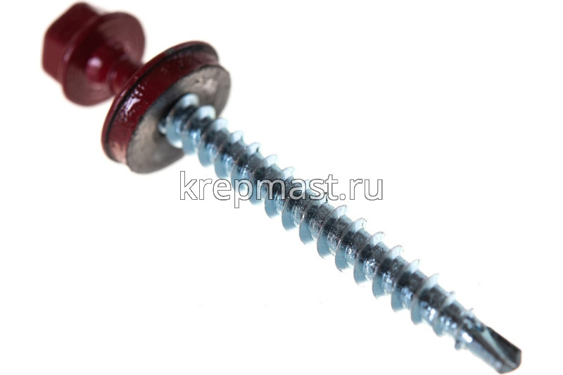 Саморез д/кровли краш. 4,8х51 RAL 3003