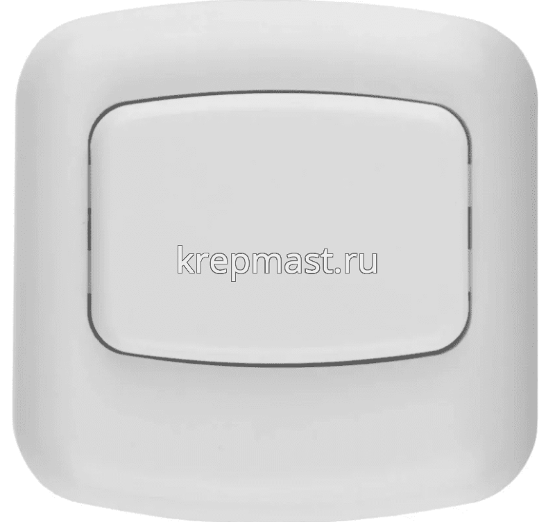 КНОПКА для звонка СВЕТОЗАР белая 220В