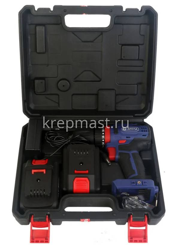 Шуруповерт аккумуляторный ДИОЛД (16Вт, 2,0Ah/ч)