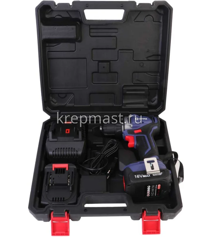 Шуруповерт аккумуляторный ДИОЛД (16Вт, 2,0Ah/ч)