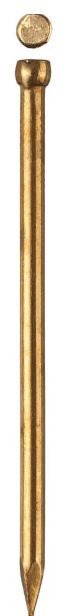 Гвоздь латунированный 1,4х25
