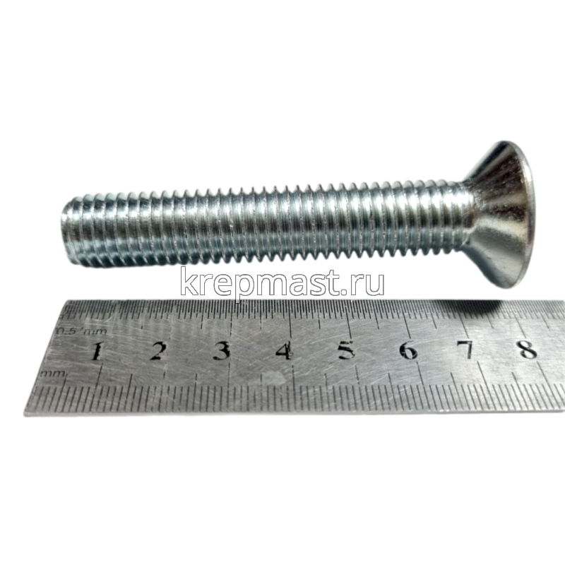 Винт с внут. шестиг. потай голов. 14х80 кл.пр.8,8 DIN 7991