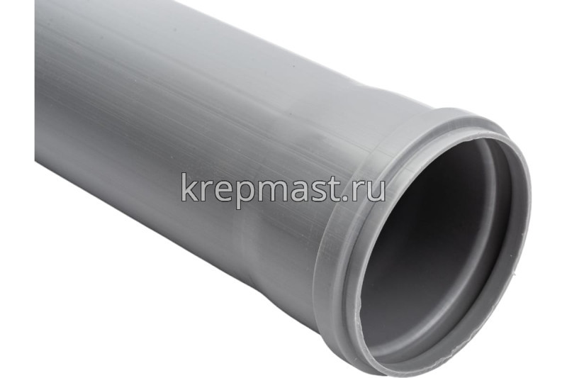 Труба с раструбом D 110 (0,5м) п/п