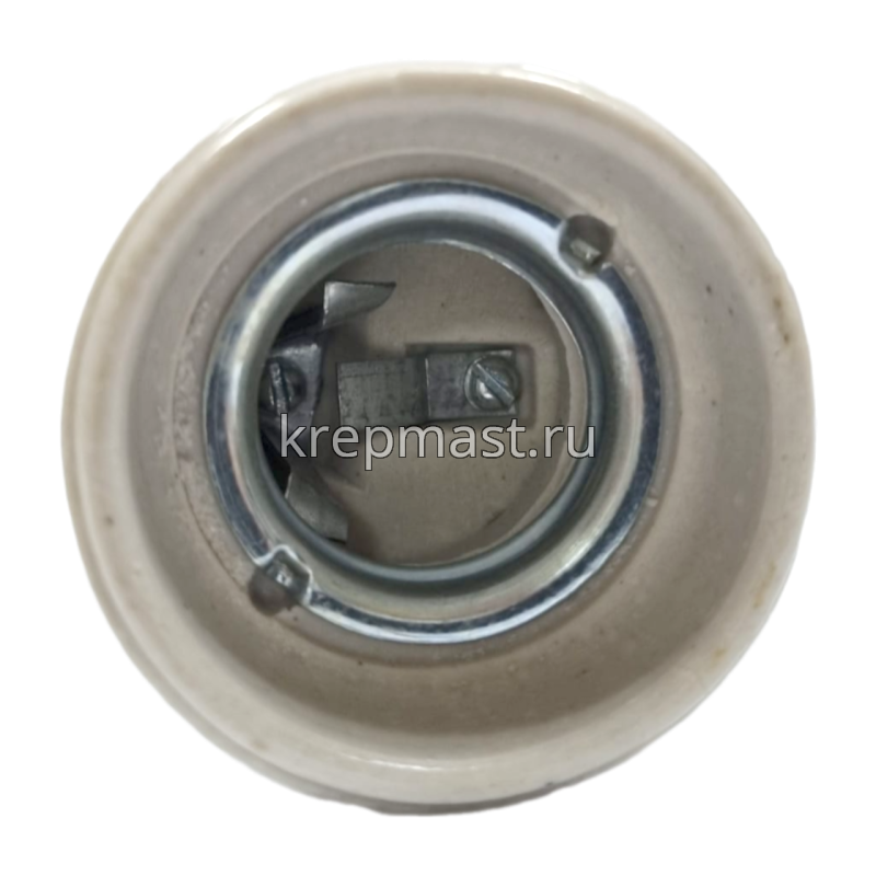 Патрон Е27 керамический НК-05 (гладкий)