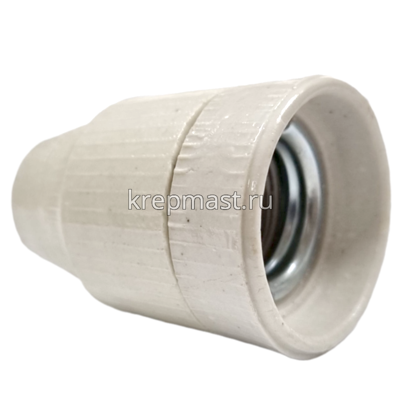 Патрон Е27 керамический НК-05 (гладкий)