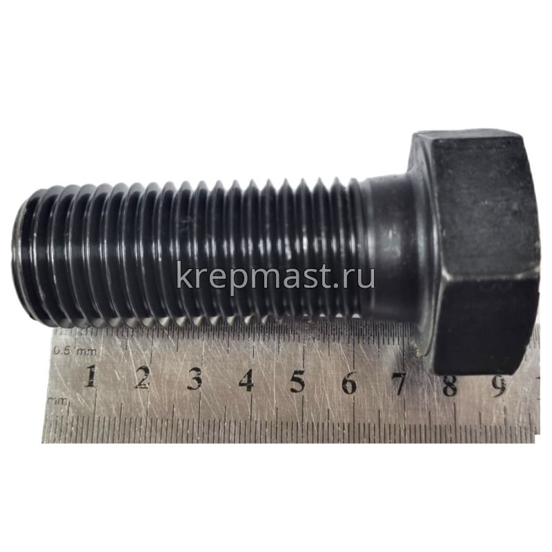 Болт 27х 70 кл.пр.10,9 черный н/р DIN 931